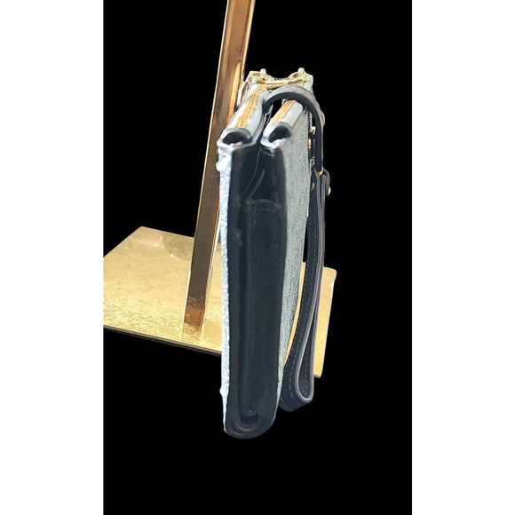 Michael Kors Adele Small Double Zip Phone Wristlet Wallet clutch Pale Blue - Picture 4 of 6